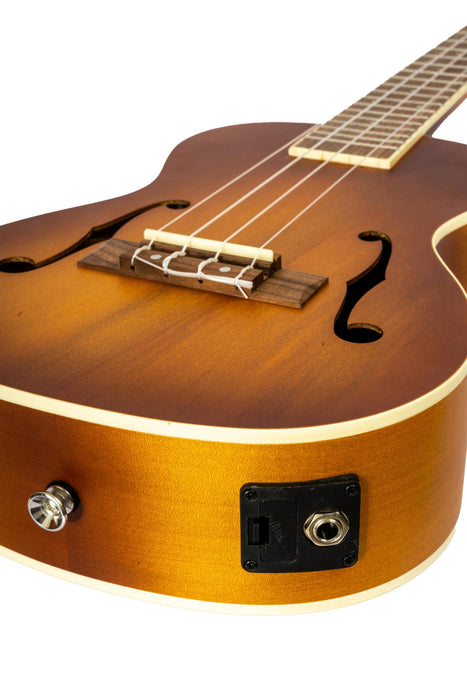 Bamboo Sunburt U23-Vio-SB-Q Violin Concert with Eq Ukulele