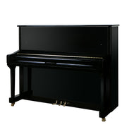 Weber WB122E 48" Upright Piano - Ebony Polish - Musical Instrument Warehouse