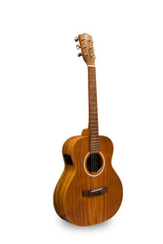 Bamboo 38" KOA Vision Acoustic Guitar With EQ FISHMAN And Gig Bag - Musical Instrument Warehouse