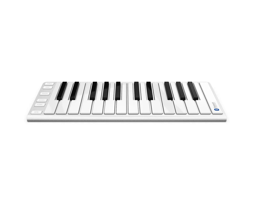 Xkey Air 25 Bluetooth MIDI keyboard controller - Ultra low latency, Apple-style ultra-thin aluminum frame, 25 full-size velocity-sensitive keys, polyphonic aftertouch, for iPad, iPhone, Mac