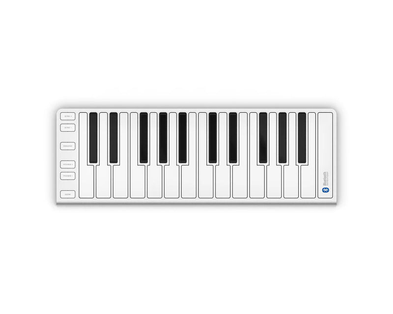 Xkey Air 25 Bluetooth MIDI keyboard controller - Ultra low latency, Apple-style ultra-thin aluminum frame, 25 full-size velocity-sensitive keys, polyphonic aftertouch, for iPad, iPhone, Mac - Musical Instrument Warehouse