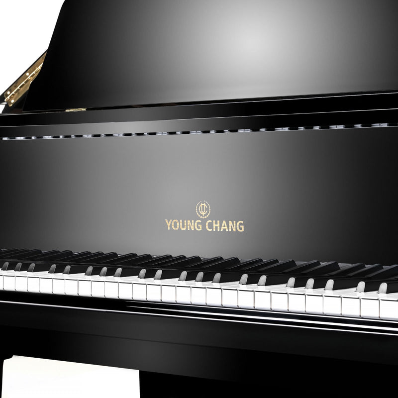 Young Chang YC152E 5’ Baby Grand Piano Ebony - Musical Instrument Warehouse