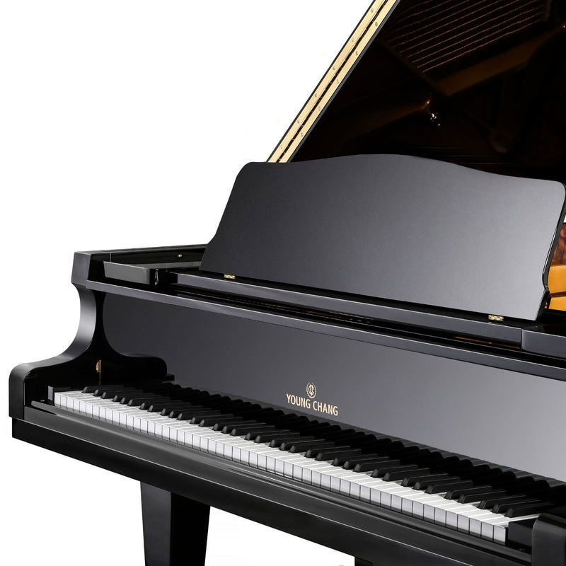 Young Chang YC152E 5’ Baby Grand Piano Ebony - Musical Instrument Warehouse