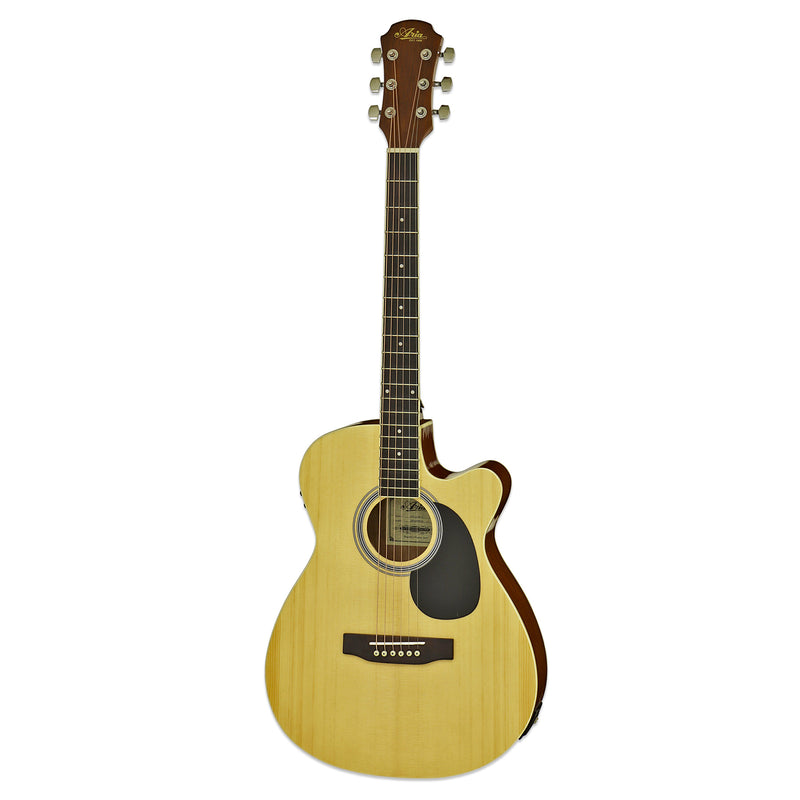 Aria AFN-15CE Acoustic Electric Guitar W/Cutaway EQ - Musical Instrument Warehouse