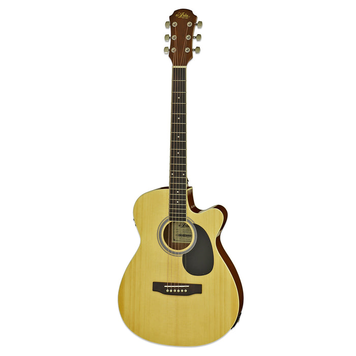 Aria AFN-15CE Acoustic Electric Guitar W/Cutaway EQ