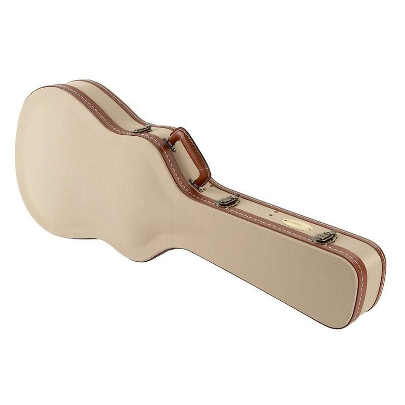 Alvarez FC1 Deluxe Wood Case for Folk/OM Guitar - Musical Instrument Warehouse