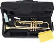 Apollo ATR-300 Student Trumpet with Protective Case - Musical Instrument Warehouse