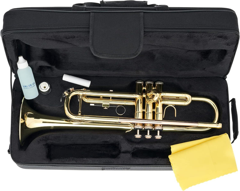Apollo ATR-300 Student Trumpet with Protective Case - Musical Instrument Warehouse