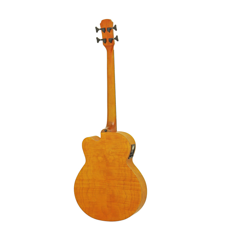 Aria FEB - F2M Electro Acoustic Bass 814MM Medium Scale - Musical Instrument Warehouse