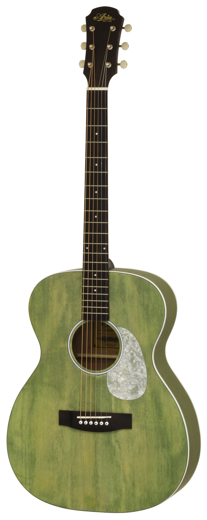 Aria 101UP Urban Player Acoustic Guitar Spruce Top - Musical Instrument Warehouse