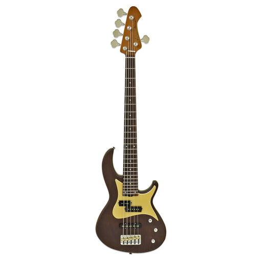 Aria Pro II 313-BB/5 -Detroit Electric Bass Guitar Bourbon Barrel Finish 5-Strings - Musical Instrument Warehouse