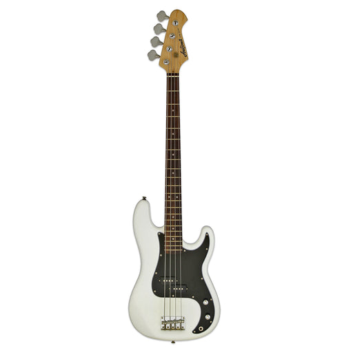Aria Pro II STB-PB/B Solid-Body Electric Bass Guitar White - Musical Instrument Warehouse