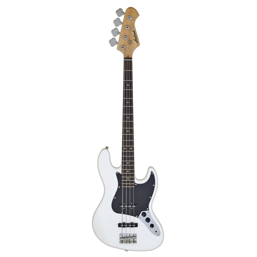 Aria STB-JB/B Electric Jazz Bass Guitar White - Musical Instrument Warehouse