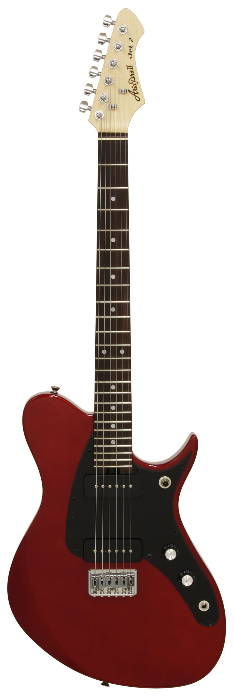Aria Jet II Candy Apple Red - Musical Instrument Warehouse
