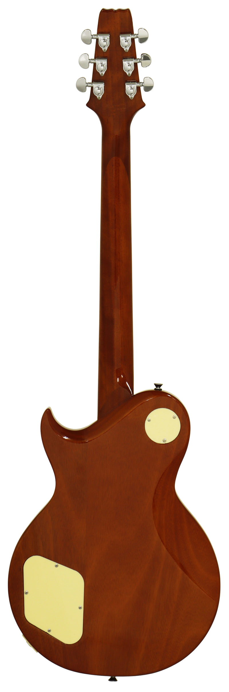 Aria Pro II PE-350PG Electric Guitar - Tribute Aged Lemon Drop - Musical Instrument Warehouse