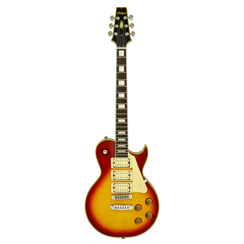 Aria Pro II PE-590AF Electric Guitar Aged Cherry Sunburst - Musical Instrument Warehouse