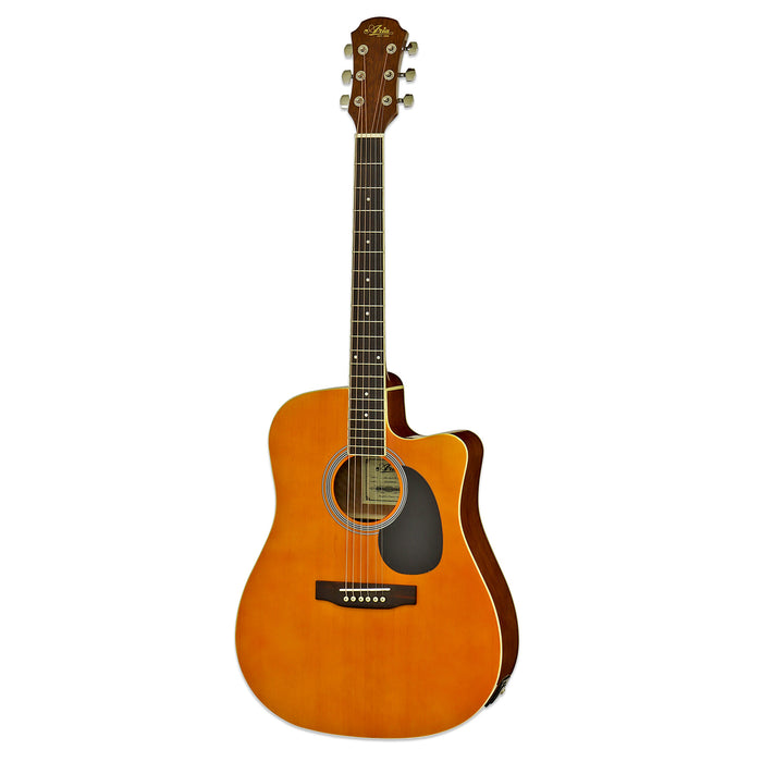 Aria AWN-15CE Acoustic Electric Guitar W/Cutaway EQ