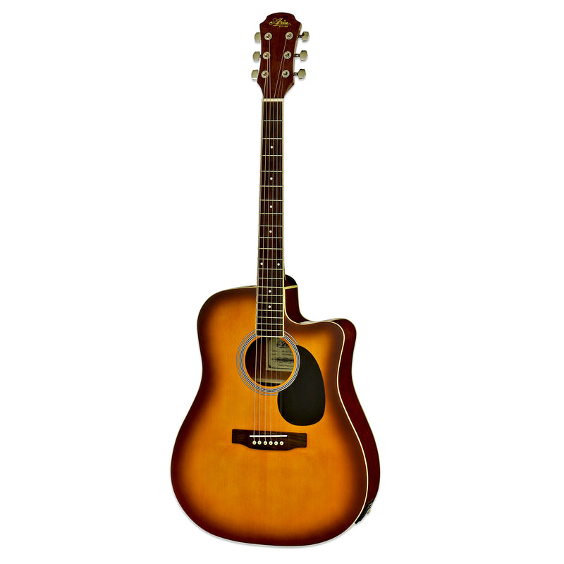 Aria AWN-15CE Acoustic Electric Guitar W/Cutaway EQ - Musical Instrument Warehouse