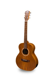 Bamboo 38" KOA Vision Acoustic Guitar With EQ FISHMAN And Gig Bag - Musical Instrument Warehouse