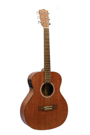 Bamboo 38" Mahogany Vision Acoustic Guitar With EQ - Musical Instrument Warehouse