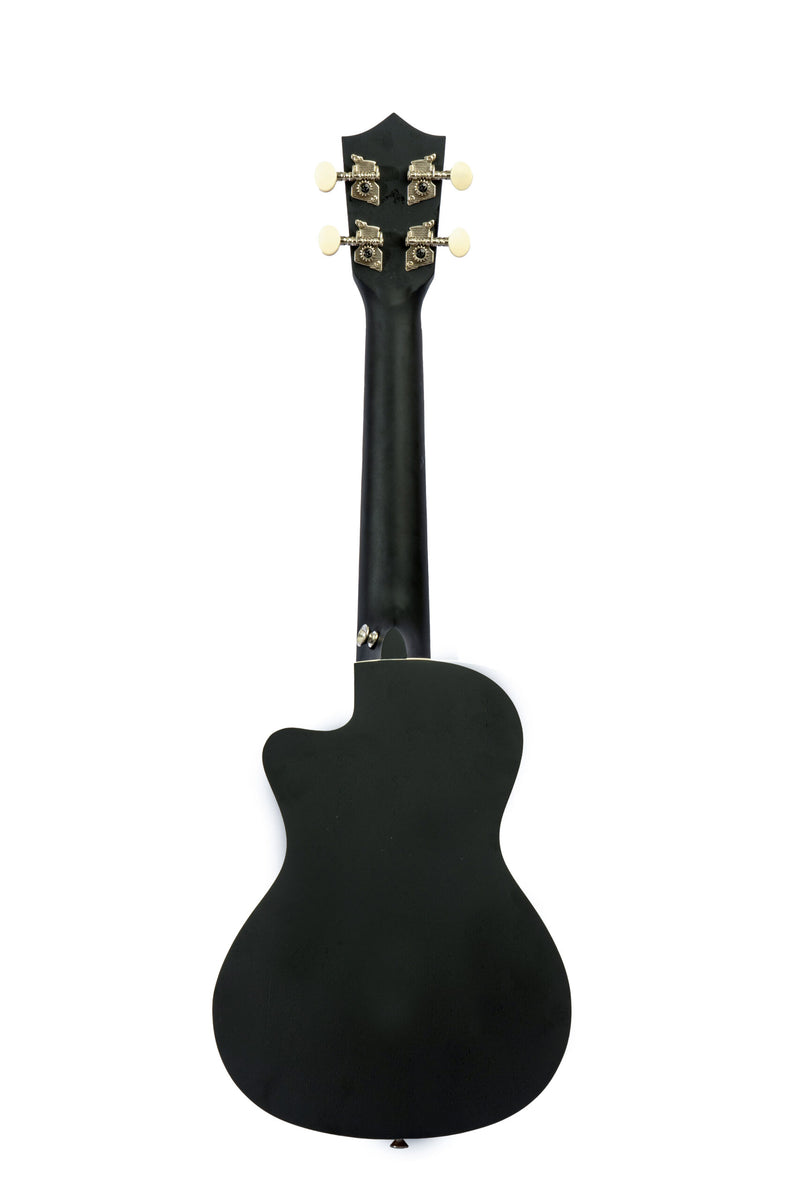 Bamboo Flower & Roll Concert Ukulele - Musical Instrument Warehouse