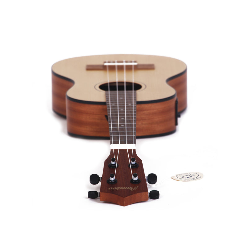 Bamboo Natural Classic Tenor w/EQ Ukulele - Musical Instrument Warehouse