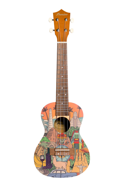 Bamboo Latin Concert Ukulele - Musical Instrument Warehouse