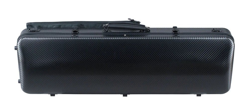 Mirage Violin Case Carbon Poly Shell Oblong Shape Fits 4/4-3/4