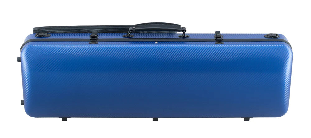 Mirage Violin Case Carbon Poly Shell Oblong Shape Fits 4/4-3/4