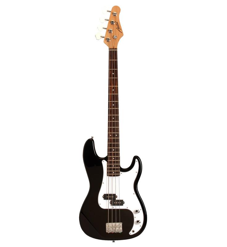 Austin APB200 Classic Double Cutaway Electric Bass Guitar - Musical Instrument Warehouse