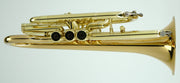CarolBrass CCR-3880-GSS-Bb-L All Around Cornet with Case Lacquer Finish - Musical Instrument Warehouse