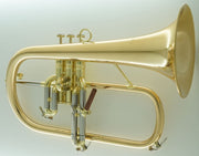 CarolBrass CFL-6200-GSS-Bb-L All Around Flugelhorn Lacquer Finish - Musical Instrument Warehouse