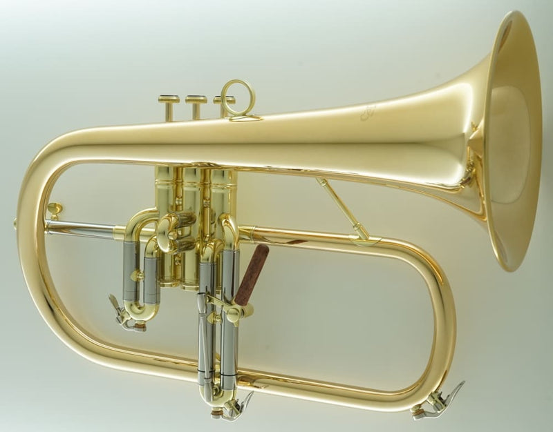 CarolBrass CFL-6200-GSS-Bb-L All Around Flugelhorn Lacquer Finish - Musical Instrument Warehouse