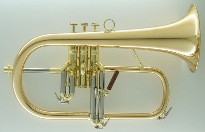 CarolBrass CFL-6200-GSS-Bb-L All Around Flugelhorn Lacquer Finish - Musical Instrument Warehouse
