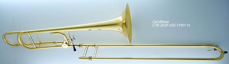 CarolBrass CTB-3029-YSS-YYNY-Y1 Tenor Trombones Lacquer Finish - Musical Instrument Warehouse