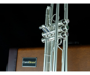 CarolBrass Andrea Giuffredi Signature Series "Commercial" Model Trumpet Silver - Musical Instrument Warehouse