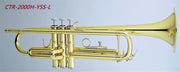 CarolBrass CTR-2000H-YSS-Bb-L Trumpet Lacquered Finish - Musical Instrument Warehouse