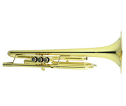 CarolBrass CTR-5000L-YST-Bb-SLB Trumpet - Musical Instrument Warehouse
