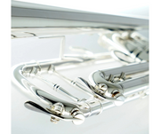 CarolBrass CTR-5060H-GSS-Bb-S Professional Bb Trumpet - Silver Plated with Case - Musical Instrument Warehouse