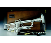 CarolBrass Signature Series Andrea Giuffredi "All-around" Model Trumpet Silver - Musical Instrument Warehouse