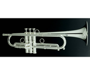 CarolBrass Signature Series Andrea Giuffredi "All-around" Model Trumpet Silver - Musical Instrument Warehouse