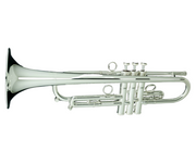 CarolBrass Signature Series Andrea Giuffredi "All-around" Model Trumpet Silver - Musical Instrument Warehouse