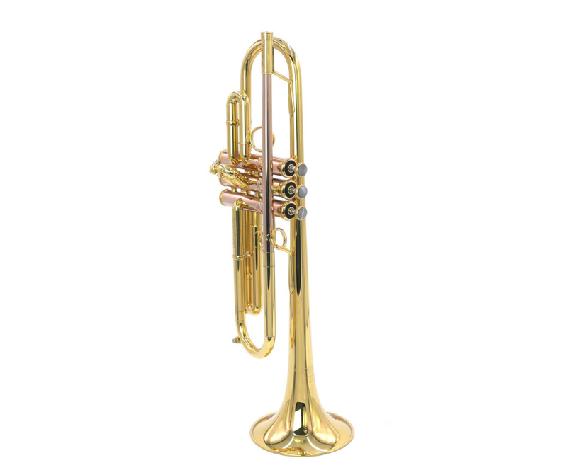 CarolBrass Signature Series Andrea Giuffredi "Commercial" Model Trumpet Lacquer Finish - Musical Instrument Warehouse