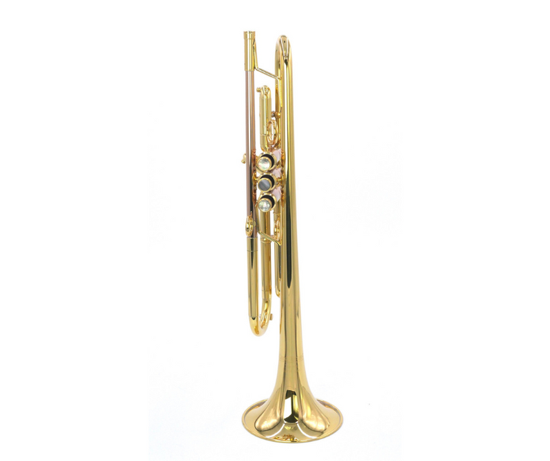 CarolBrass Signature Series Andrea Giuffredi "Commercial" Model Trumpet Lacquer Finish - Musical Instrument Warehouse