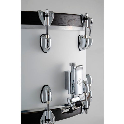 Dixon Classic Series 8"X14" Satin White Maple/Wenge Wood Hoop Snare Drum - SCL814SSW - Musical Instrument Warehouse