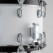 Dixon Classic Series 8"X14" Satin White Maple/Wenge Wood Hoop Snare Drum - SCL814SSW - Musical Instrument Warehouse