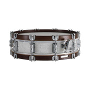 Dixon SCL354SWM Classic Series 3.5"x14" Sub Zero White Wood Hoops Snare Drum - Musical Instrument Warehouse