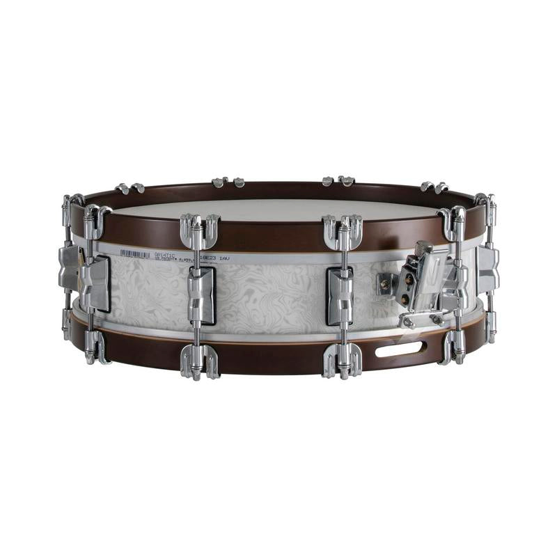 Dixon SCL354SWM Classic Series 3.5"x14" Sub Zero White Wood Hoops Snare Drum - Musical Instrument Warehouse