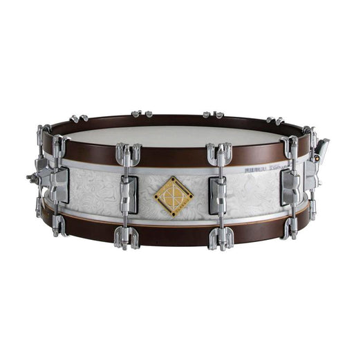 Dixon SCL354SWM Classic Series 3.5"x14" Sub Zero White Wood Hoops Snare Drum - Musical Instrument Warehouse
