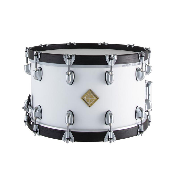 Dixon Classic Series 8"X14" Satin White Maple/Wenge Wood Hoop Snare Drum - PDSCL814SSW